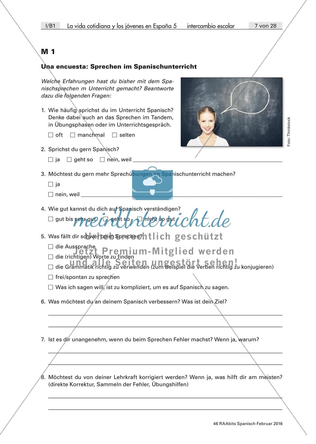 Förderung von Sprechkompetenzen: einen Austausch diskutieren Preview 1