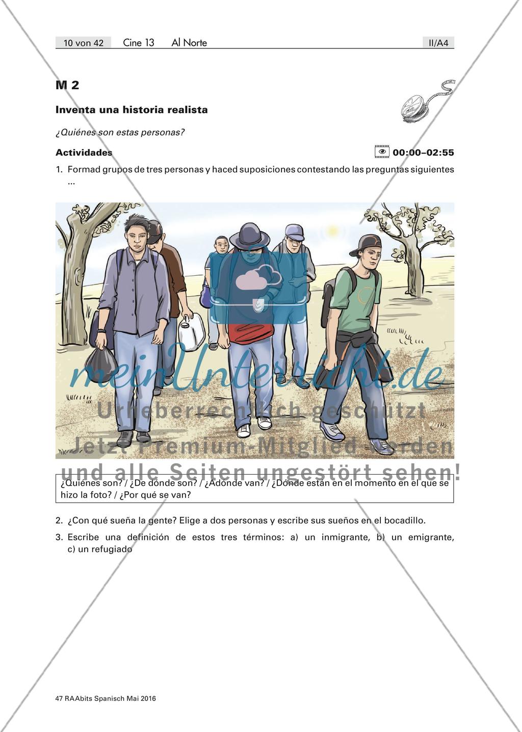 Gründe für Migration im Film