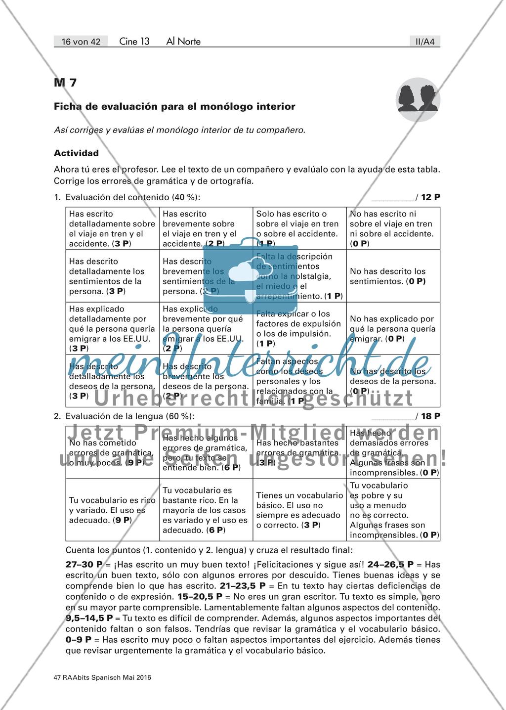 Gründe für Migration im Film