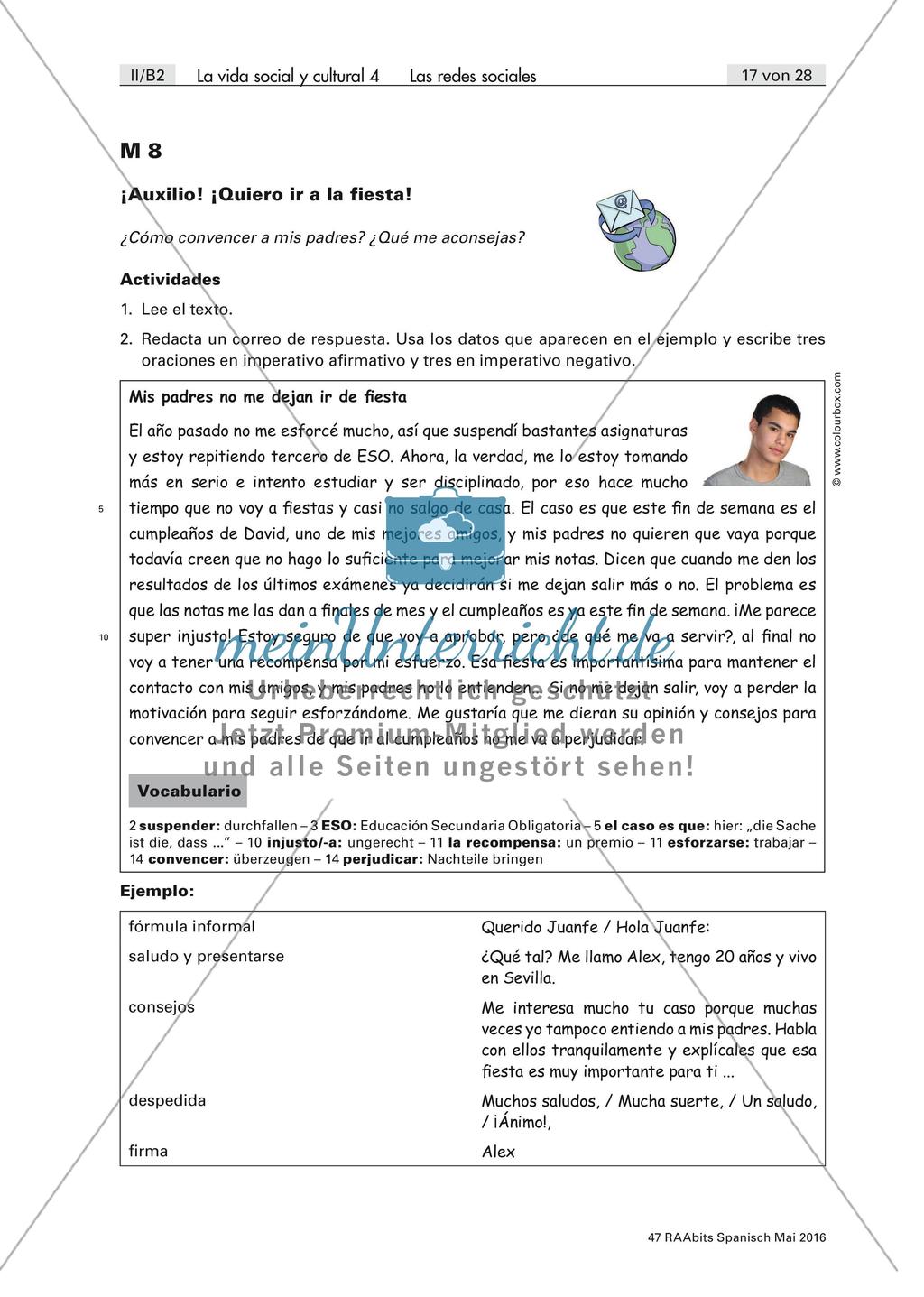 Las redes sociales: Unannehmlichkeiten in der Kommunikation Preview 2