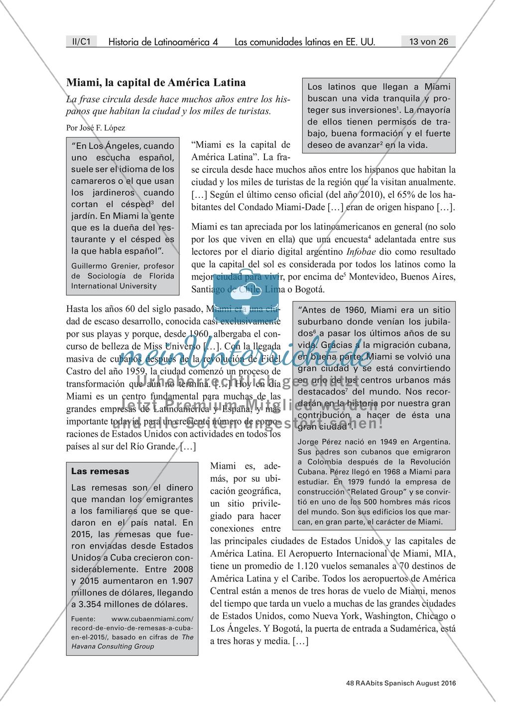 Las comunidades latinas en EE.UU: La contribución de los hispanos a la nueva patria Preview 3