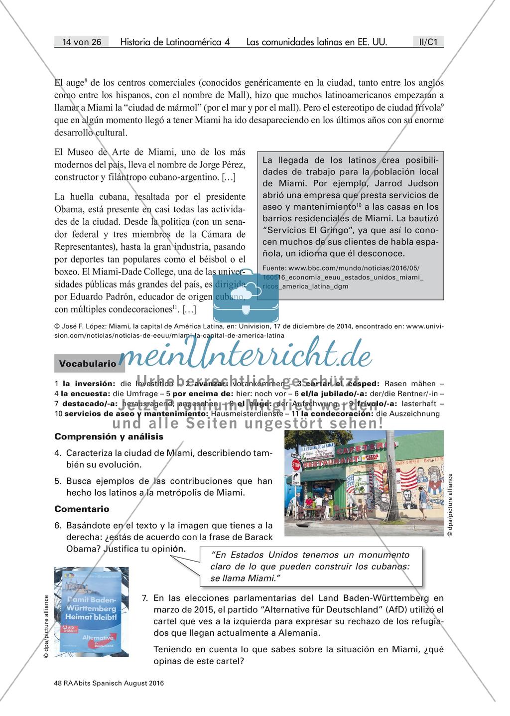 Las comunidades latinas en EE.UU: La contribución de los hispanos a la nueva patria Preview 4
