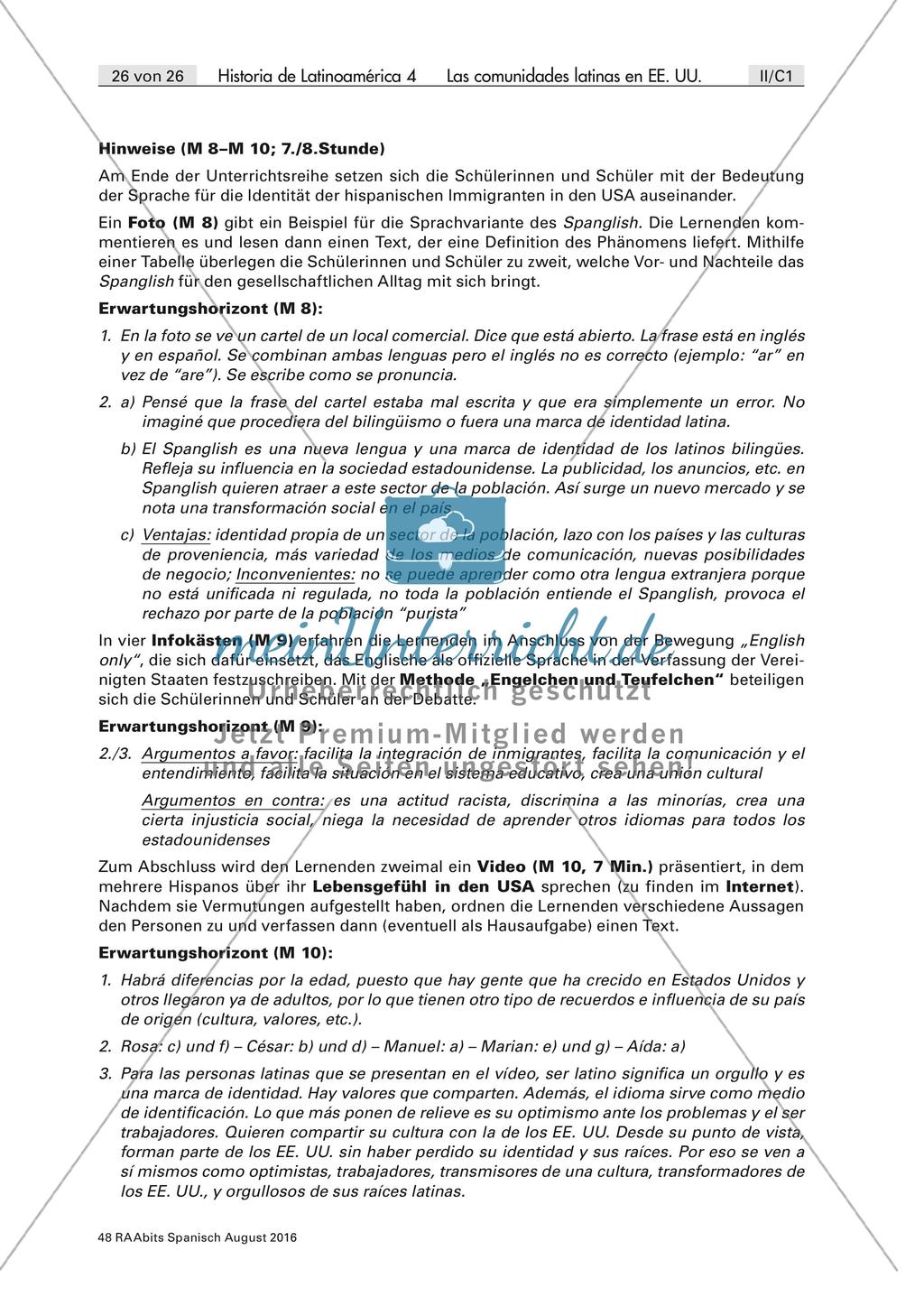 Las comunidades latinas en EE.UU: El Spanglish y la identidad hispana Preview 4