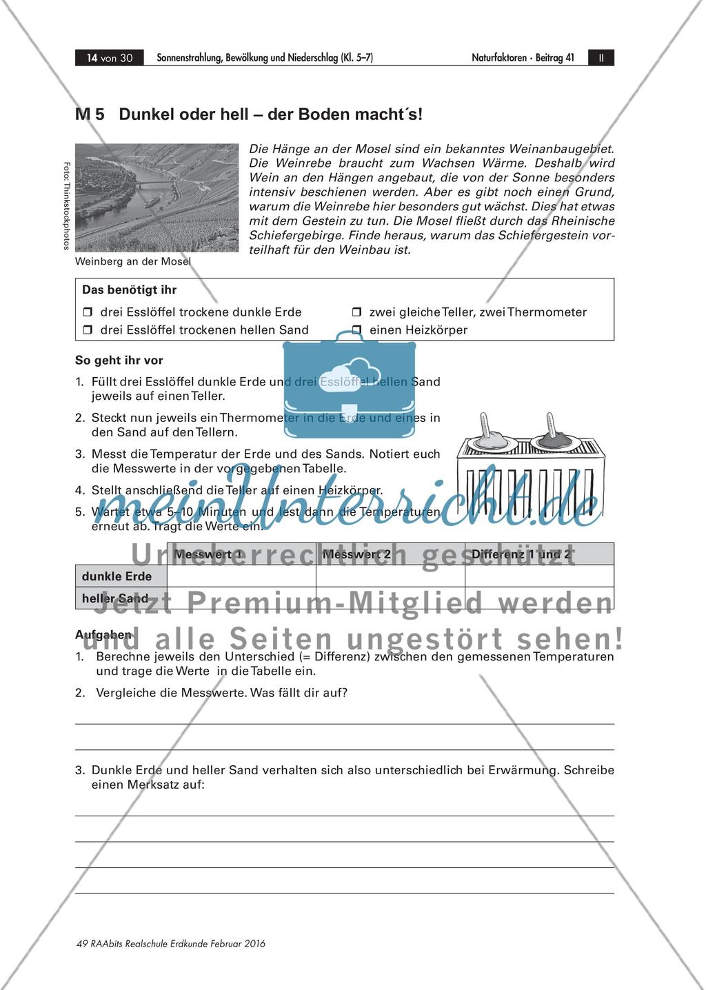 Experimentelle Erkundung von Wetterelementen Preview 14
