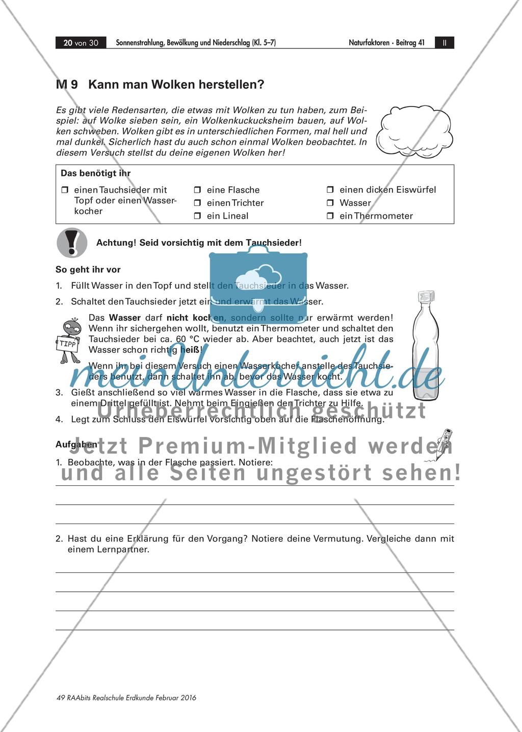 Experimentelle Erkundung von Wetterelementen Preview 20