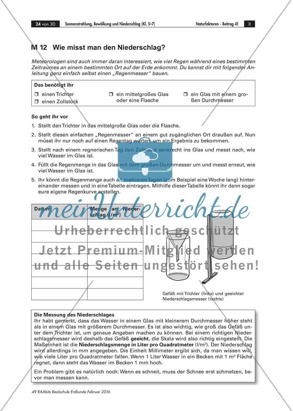 Experimentelle Erkundung von Wetterelementen Preview 24