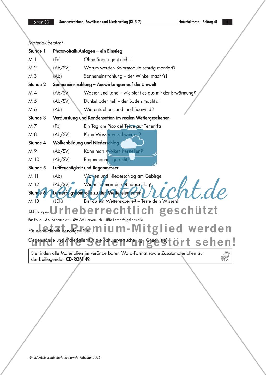 Experimentelle Erkundung von Wetterelementen Preview 6