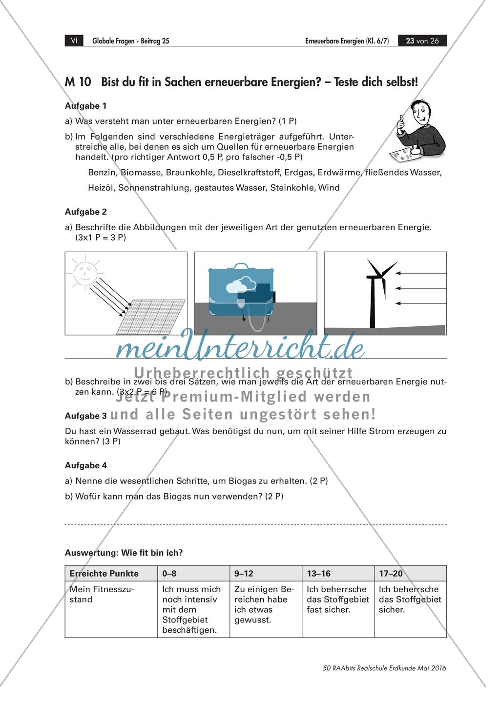 Erneuerbare Energien: Innerhalb von Experimenten verstehen und vergleichen Preview 17