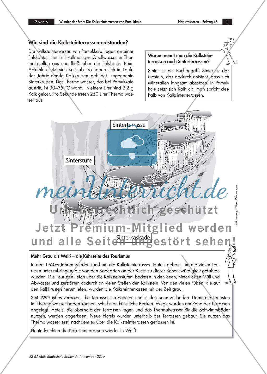 Die Kalksteinterrassen von Pamukkale Preview 2