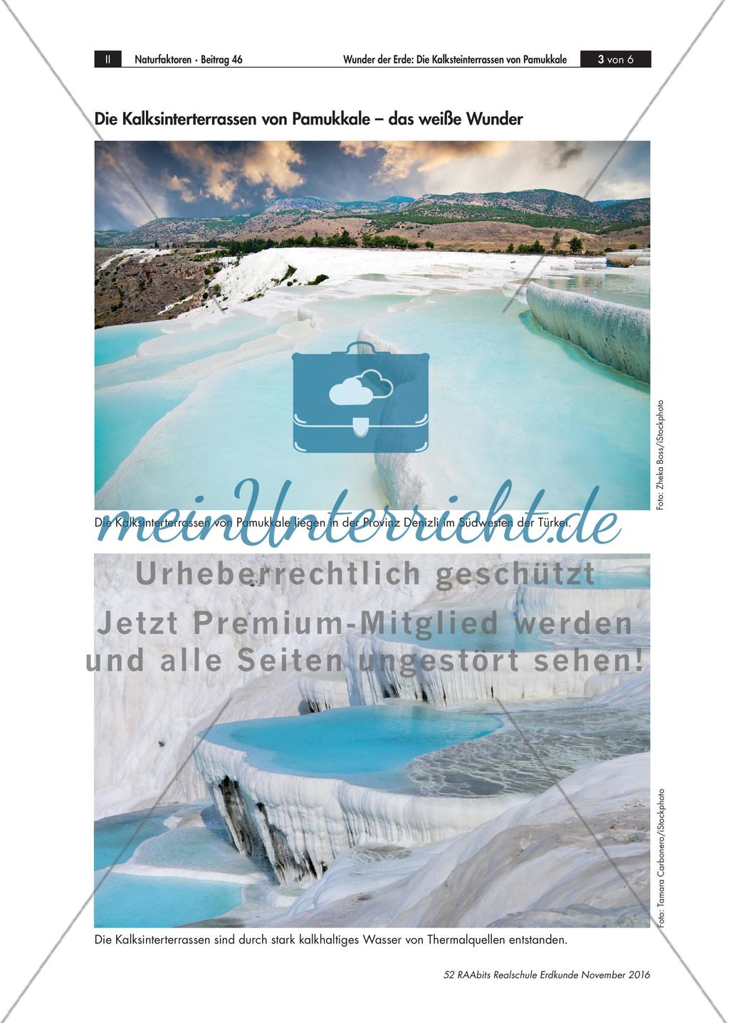 Die Kalksteinterrassen von Pamukkale Preview 3