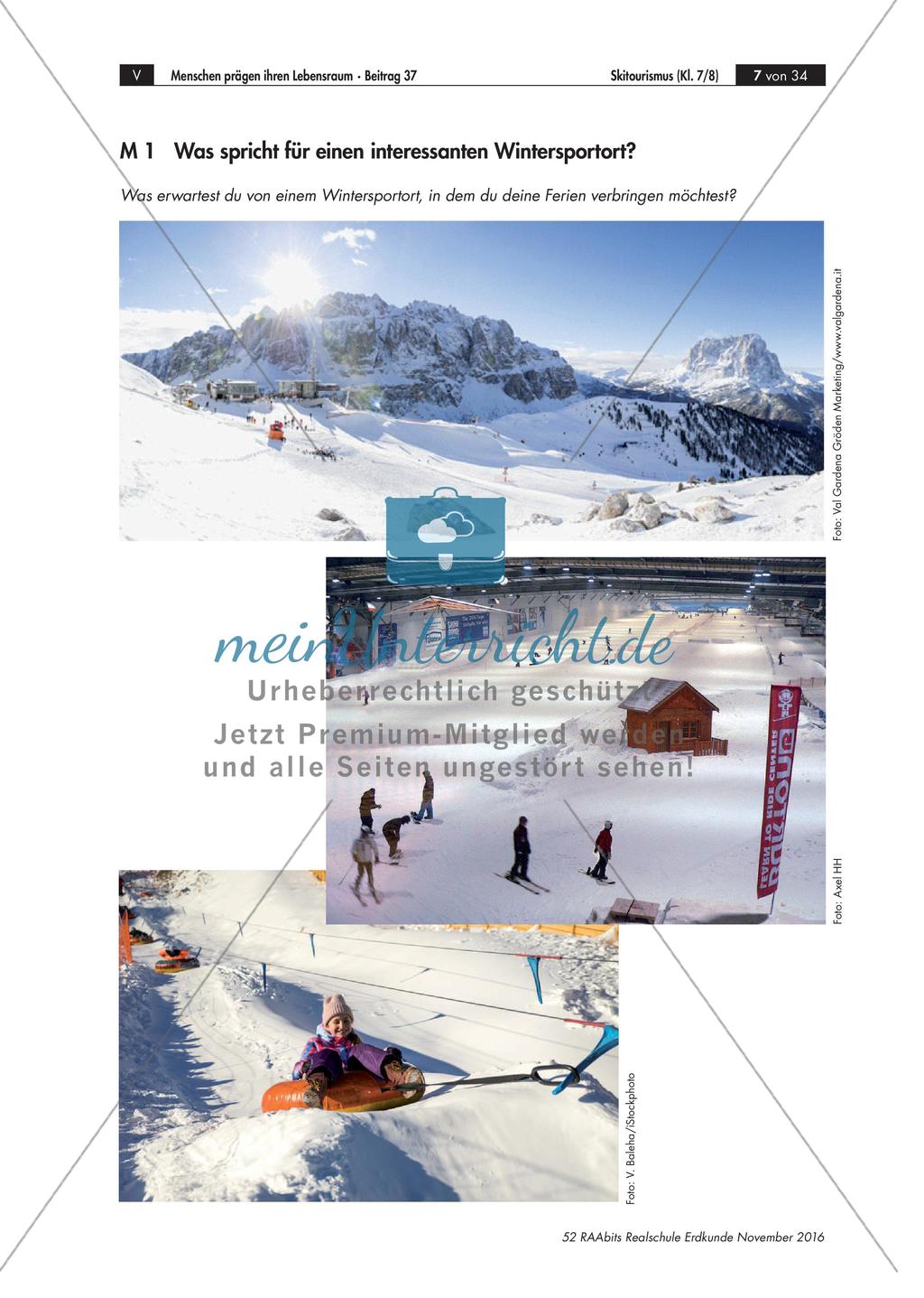 Skitourismus: Wintersportorte im Blick Preview 1