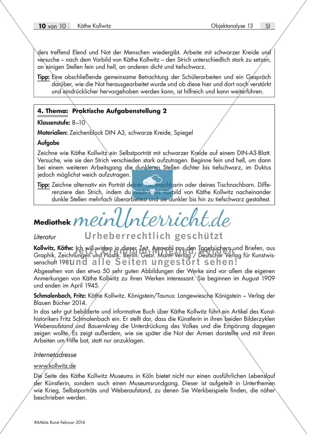 Die Grafikerin, Malerin und Bildhauerin Käthe Kollwitz Preview 10