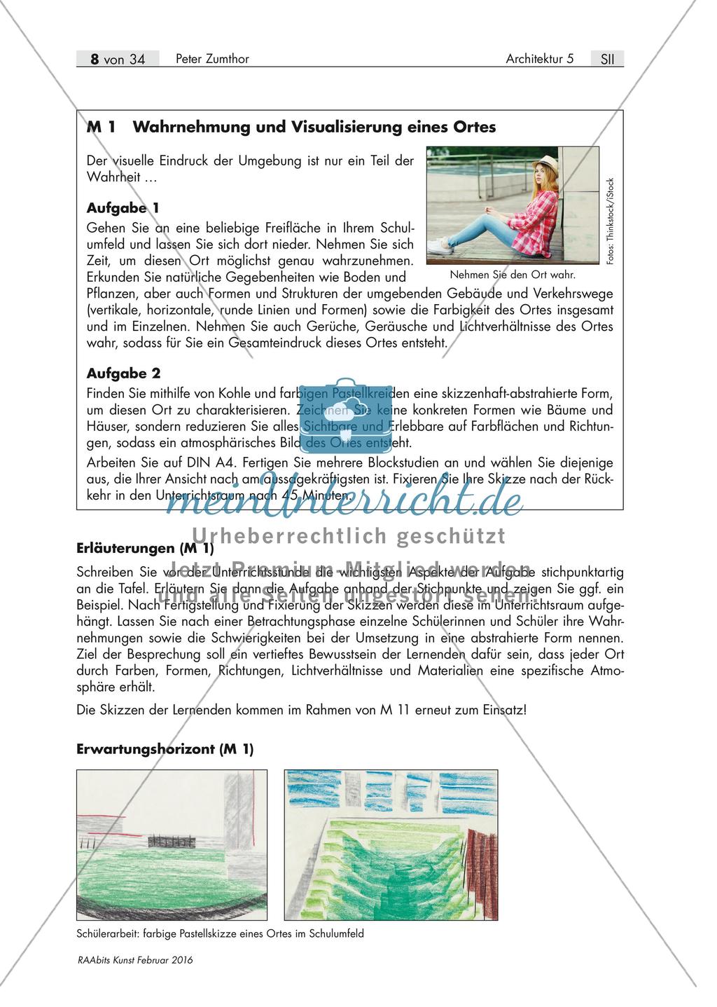 Wahrnehmung und Rezeption eines Ortes Preview 1