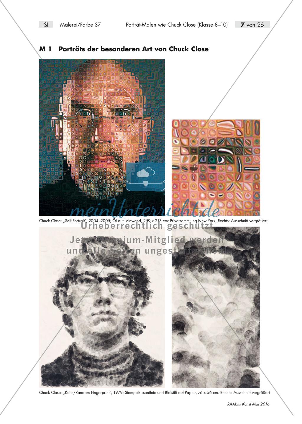 Der Künstler Chuck Close Preview 1