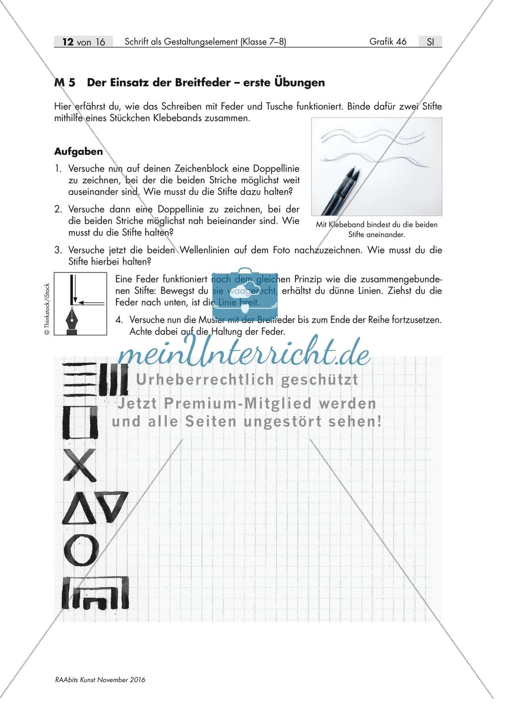 Praktische Übungen zum Gestalten mit Schrift Preview 1