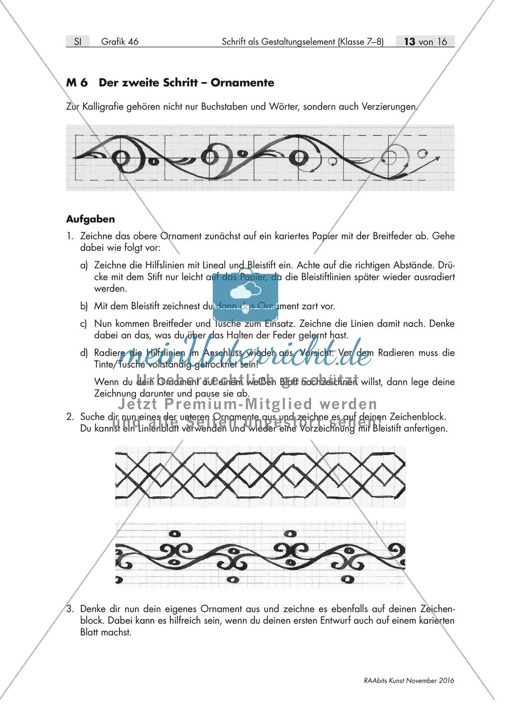 Praktische Übungen zum Gestalten mit Schrift Preview 2