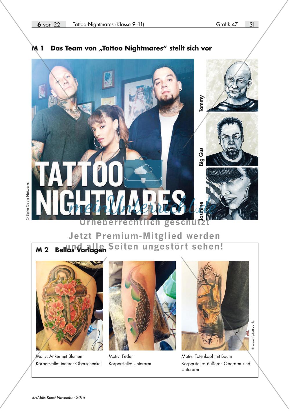 Tattoo-Techniken Preview 1