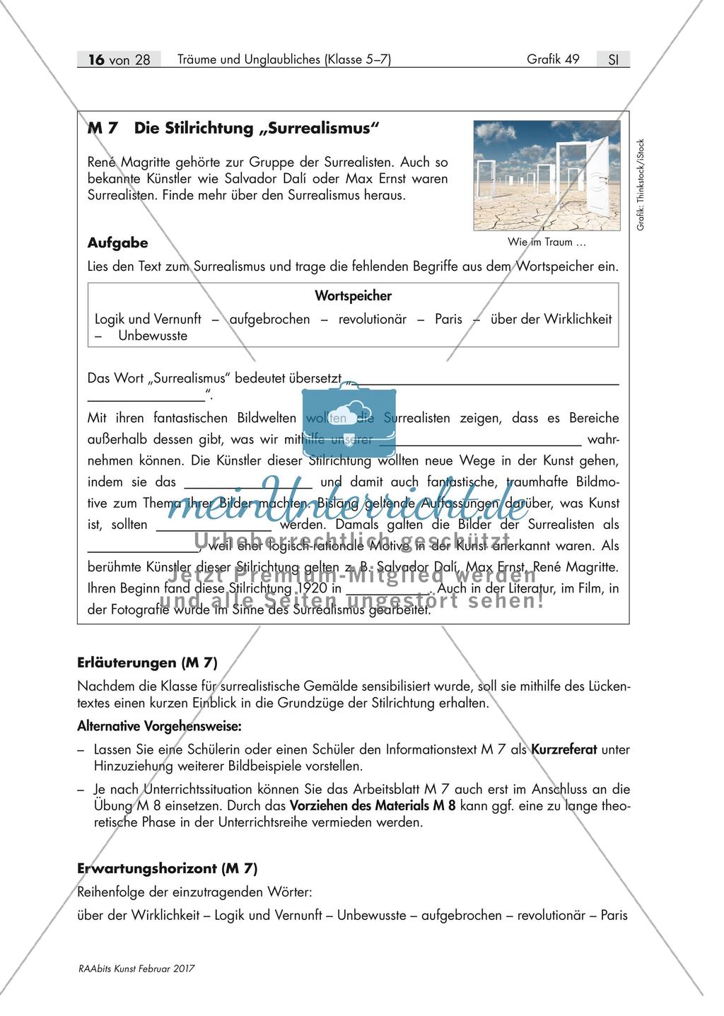 Surrealismus: Gemälde von René Magritte Preview 3
