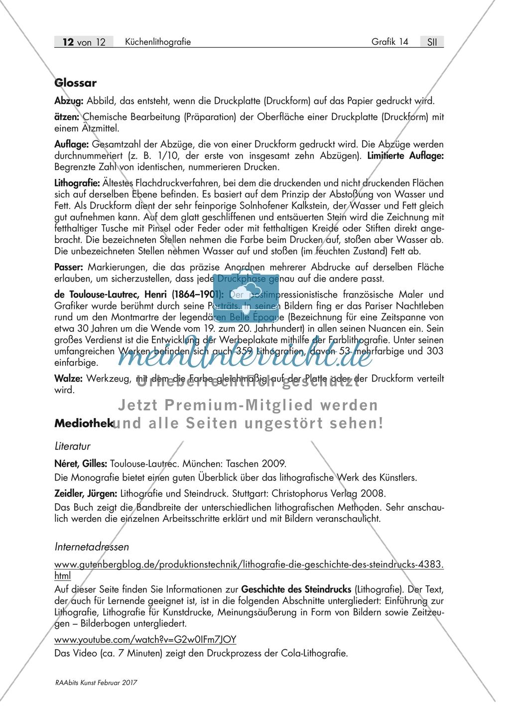 Küchenlithografie: Drucken mit Alufolie und Cola Preview 12
