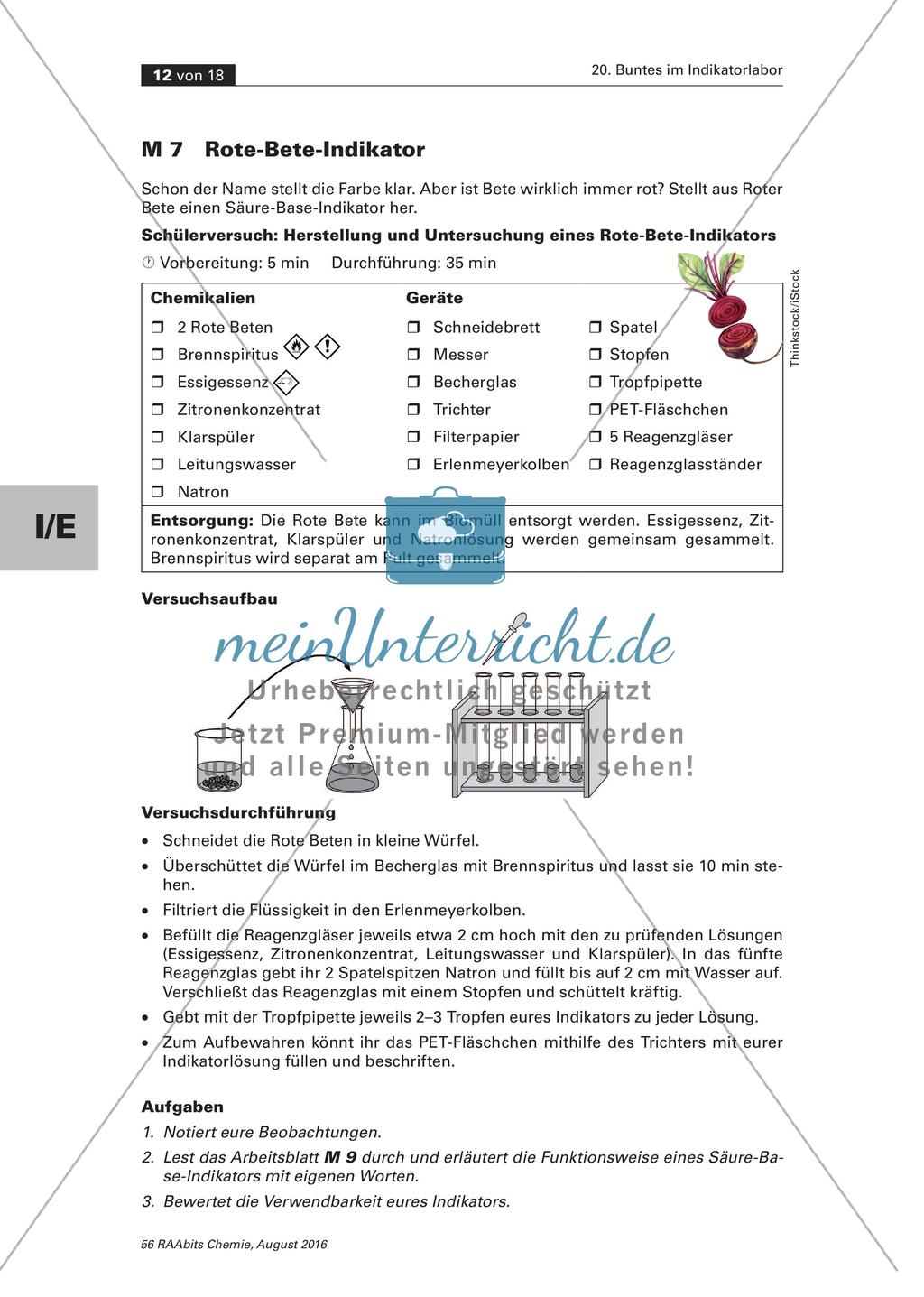 Herstellung pflanzlicher Indikatoren Preview 12