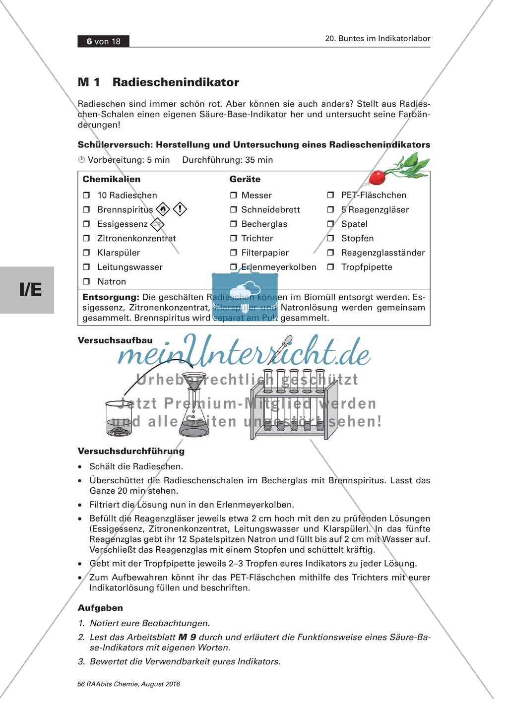Herstellung pflanzlicher Indikatoren Preview 6