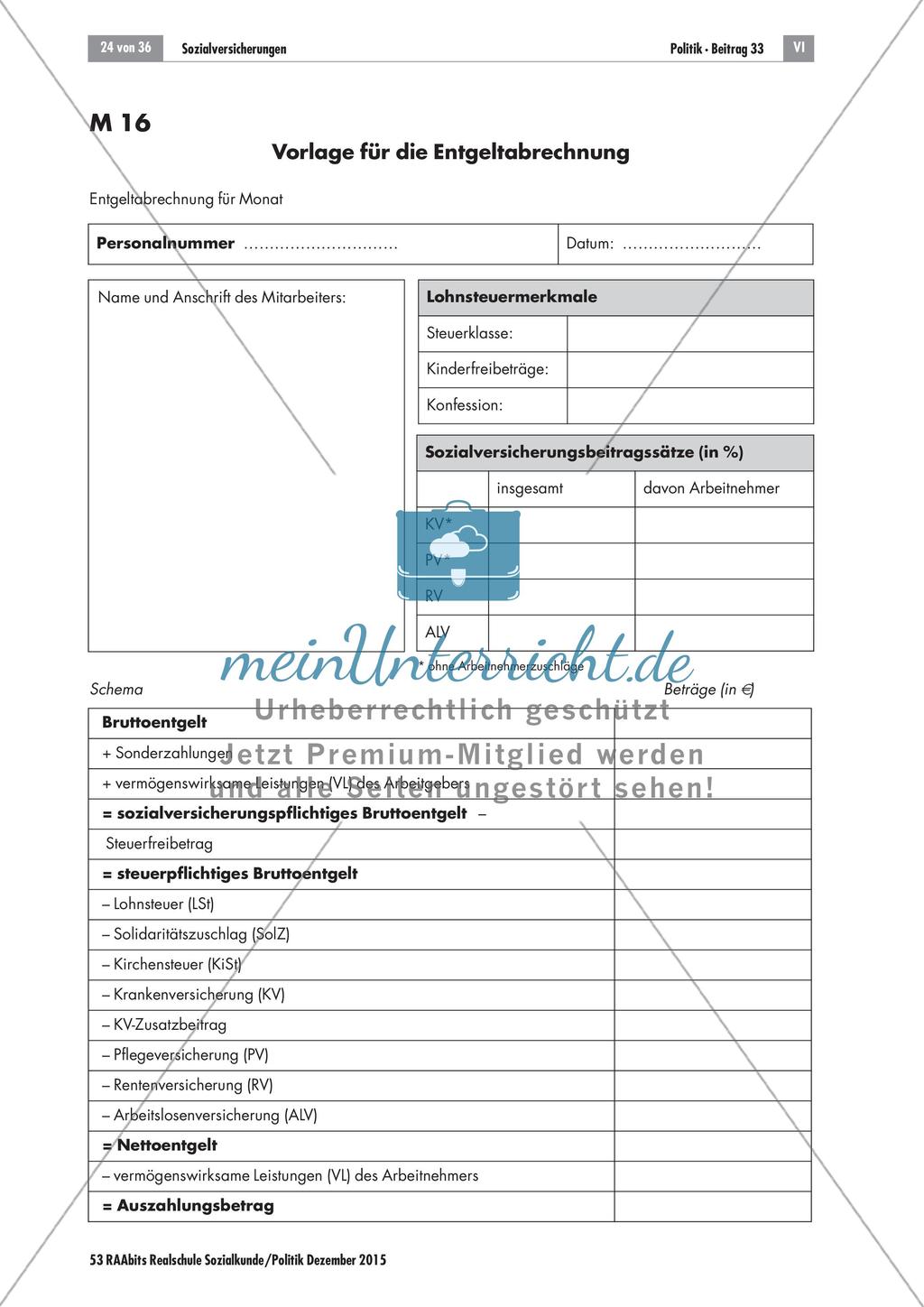 Prinzipien der Sozialversicherung Preview 4