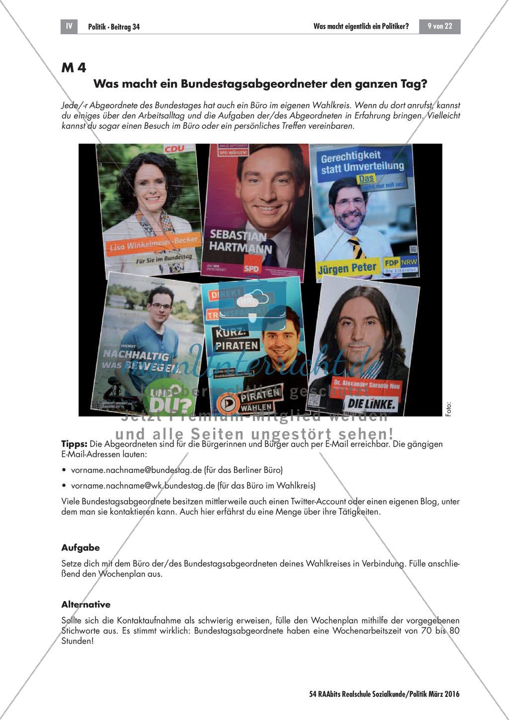 Der Beruf Politiker Preview 9