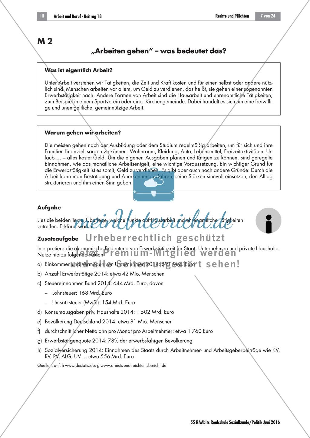 Rechte und Pflichten als Arbeitnehmer Preview 2