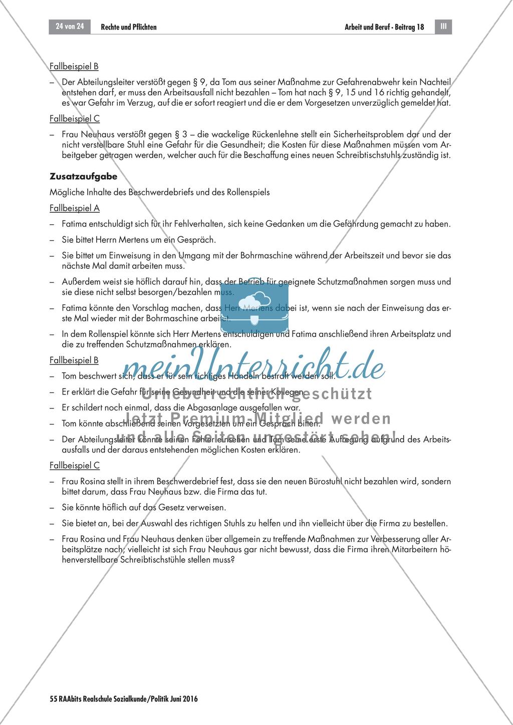 Didaktische Erläuterungen und Lösungen Preview 7