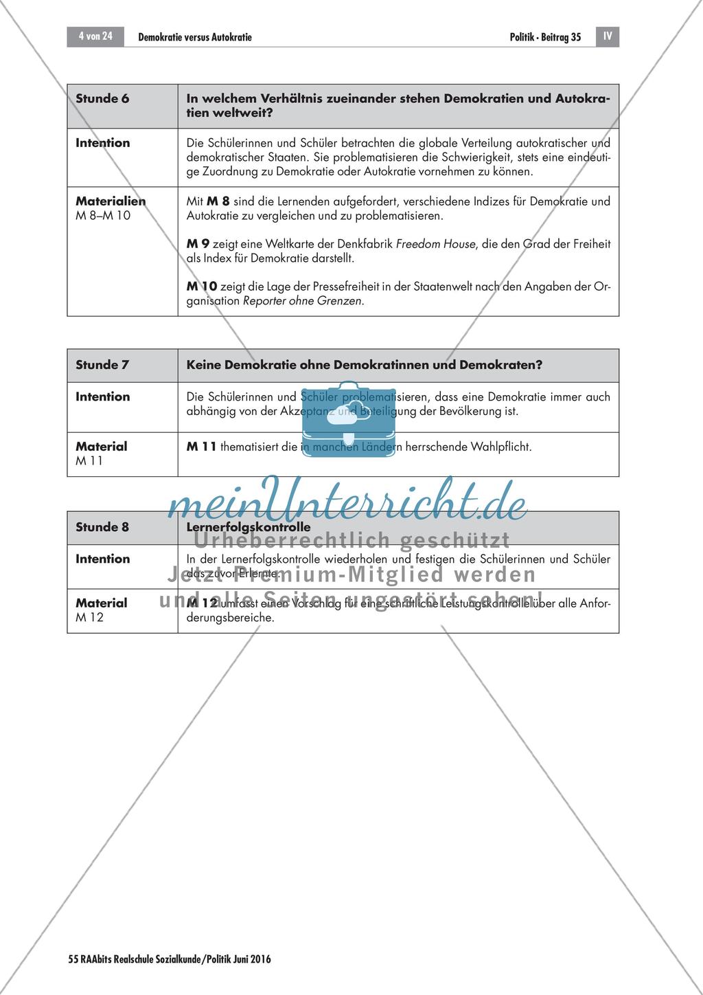 Demokratie versus Autokratie Preview 4
