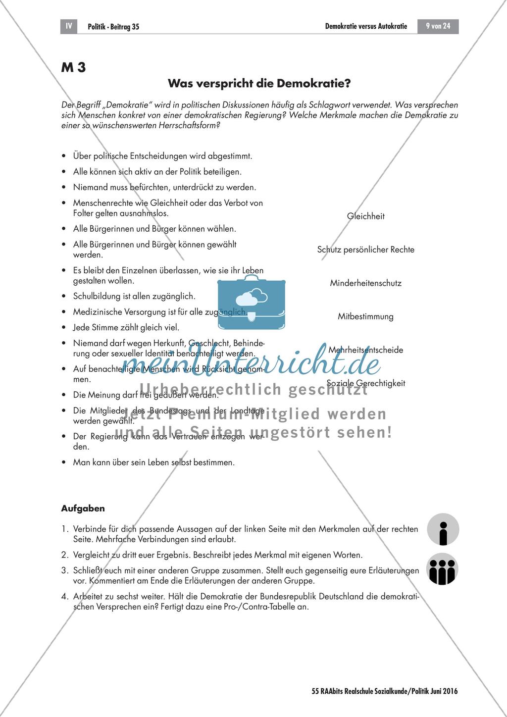 Demokratie versus Autokratie Preview 9
