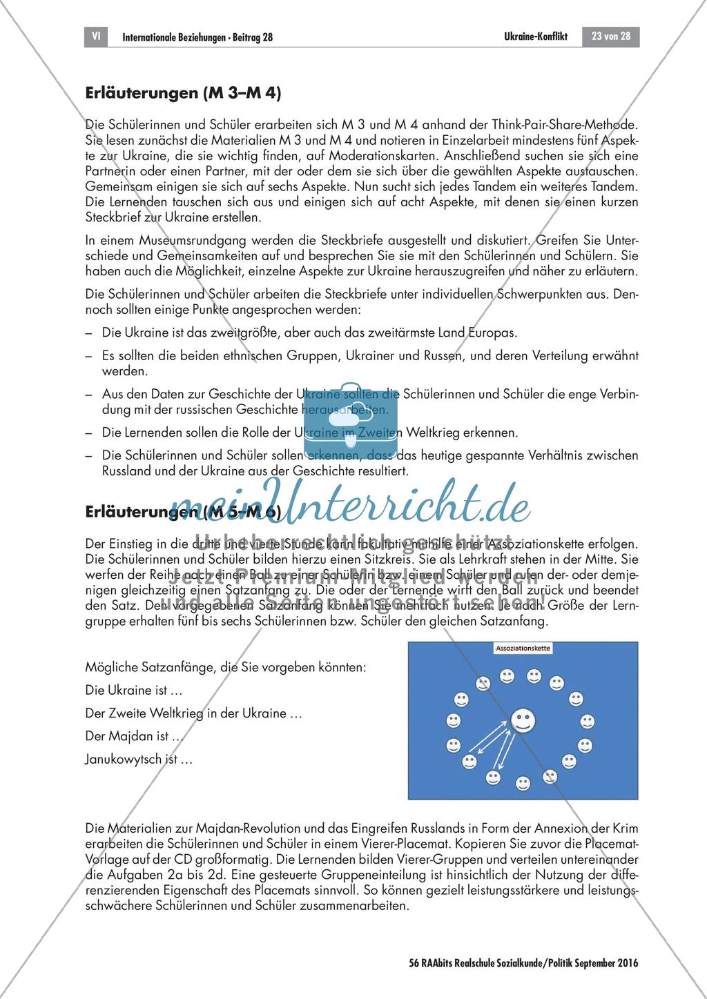 Ukrainekonflikt: Didaktische Erläuterungen Preview 2