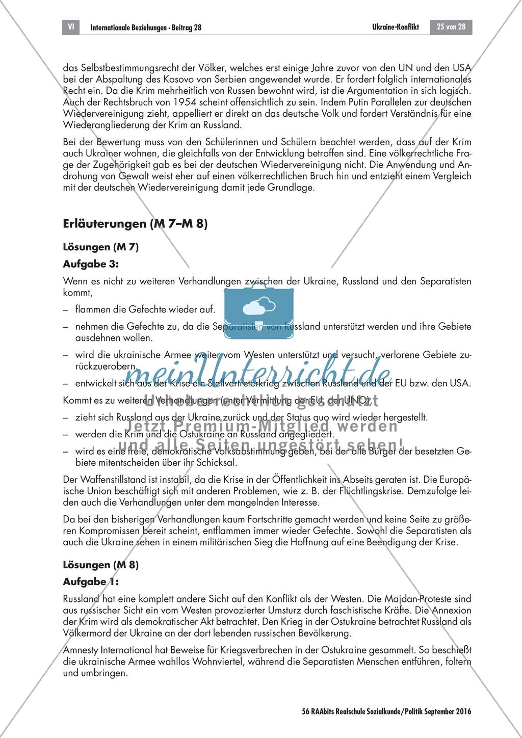 Ukrainekonflikt: Didaktische Erläuterungen Preview 4