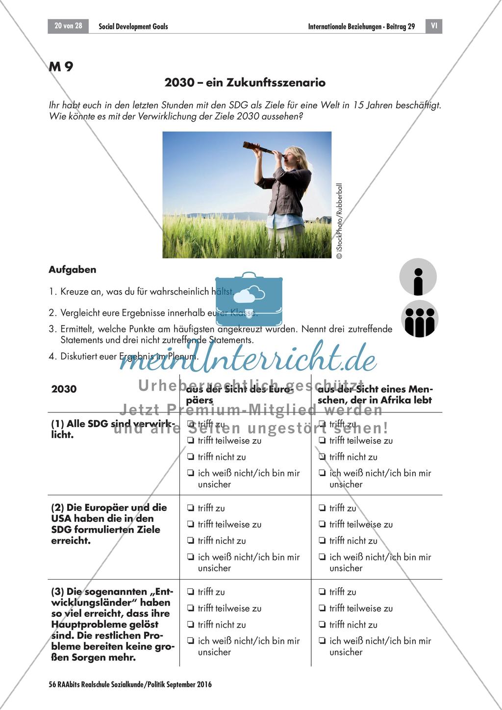 SDG: Weltweites Programm für die Zukunft Preview 10