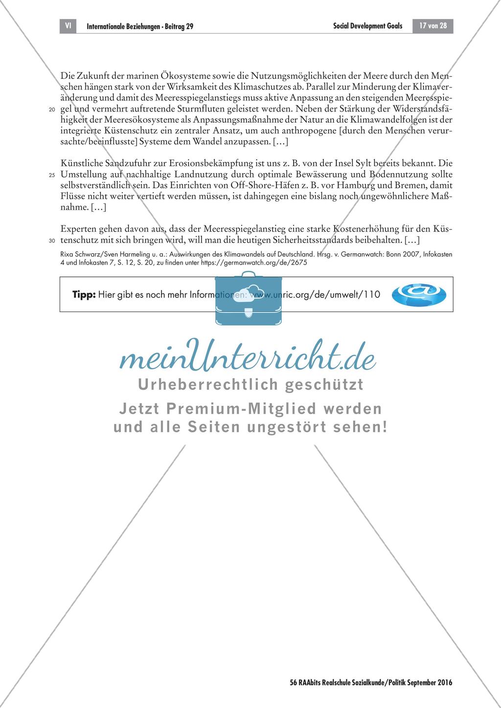 SDG: Weltweites Programm für die Zukunft Preview 7
