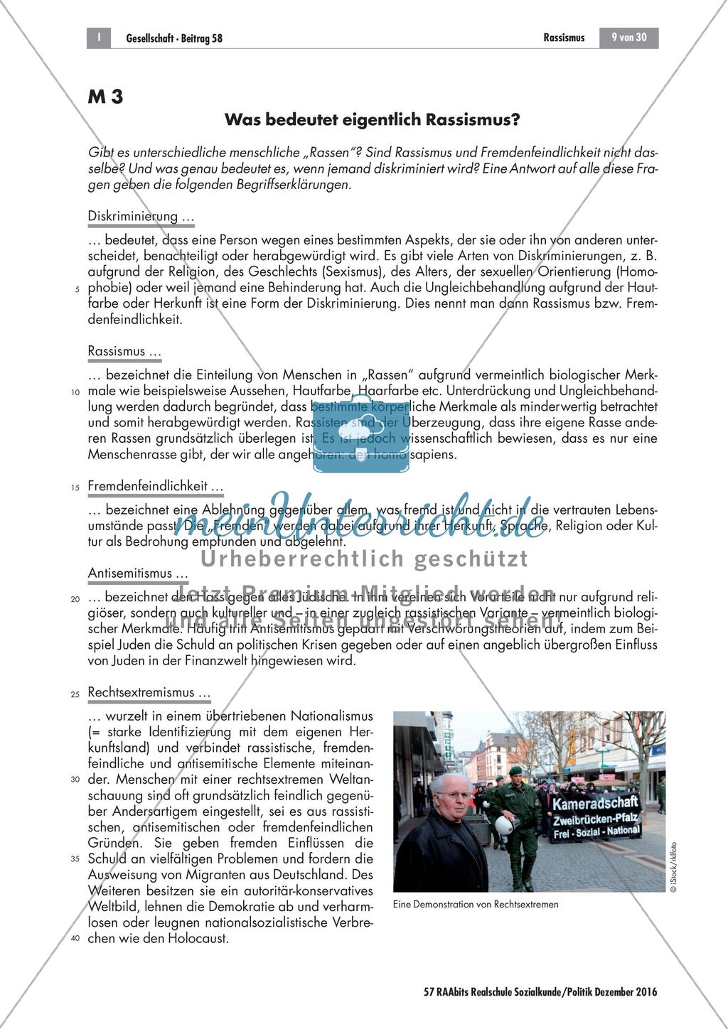 Rassismus und Fremdenfeindlichkeit Preview 3