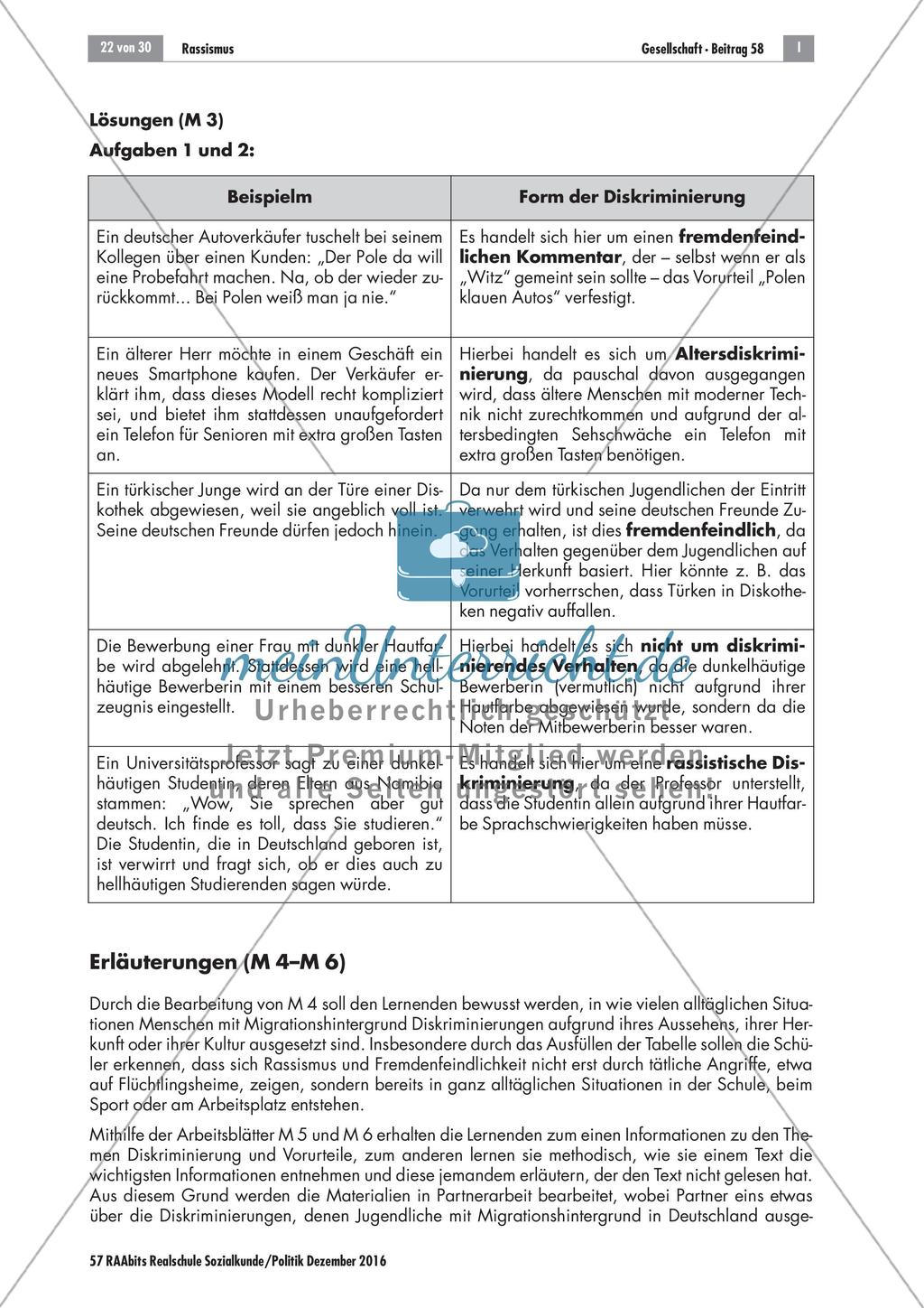 Rassismus: Didaktische Erläuterungen Preview 2