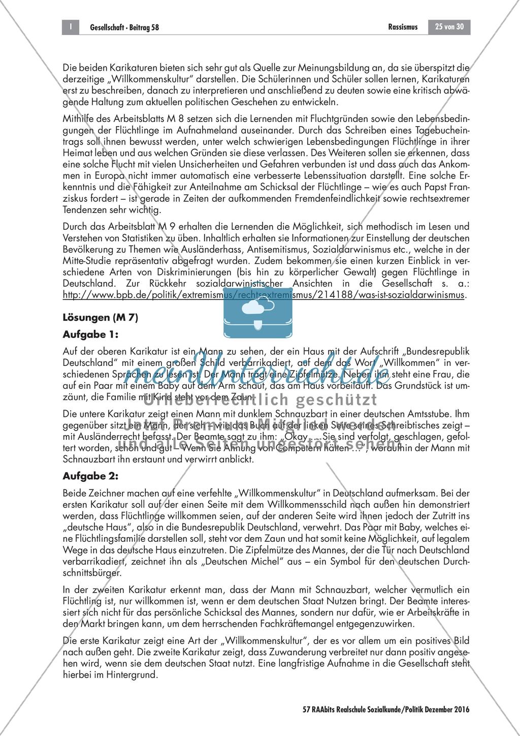 Rassismus: Didaktische Erläuterungen Preview 5
