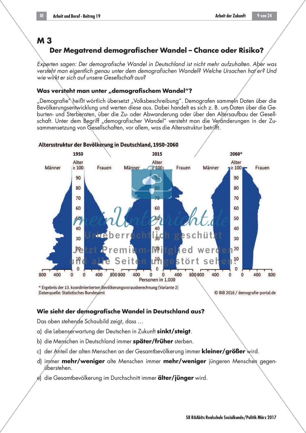 Die Arbeitswelt des 21. Jahrhunderts: Megatrends Preview 3