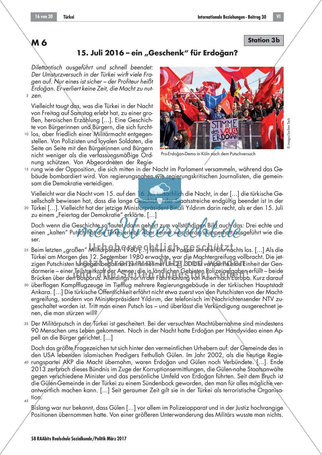 Entwicklung der Türkei: Vor und nach dem Putschversuch Preview 16