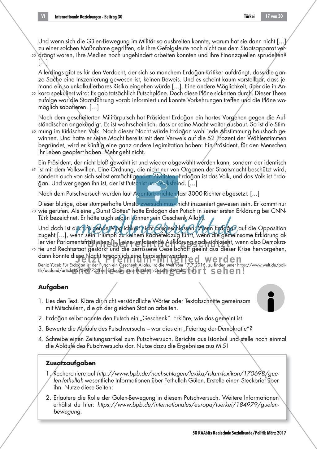 Entwicklung der Türkei: Vor und nach dem Putschversuch Preview 17