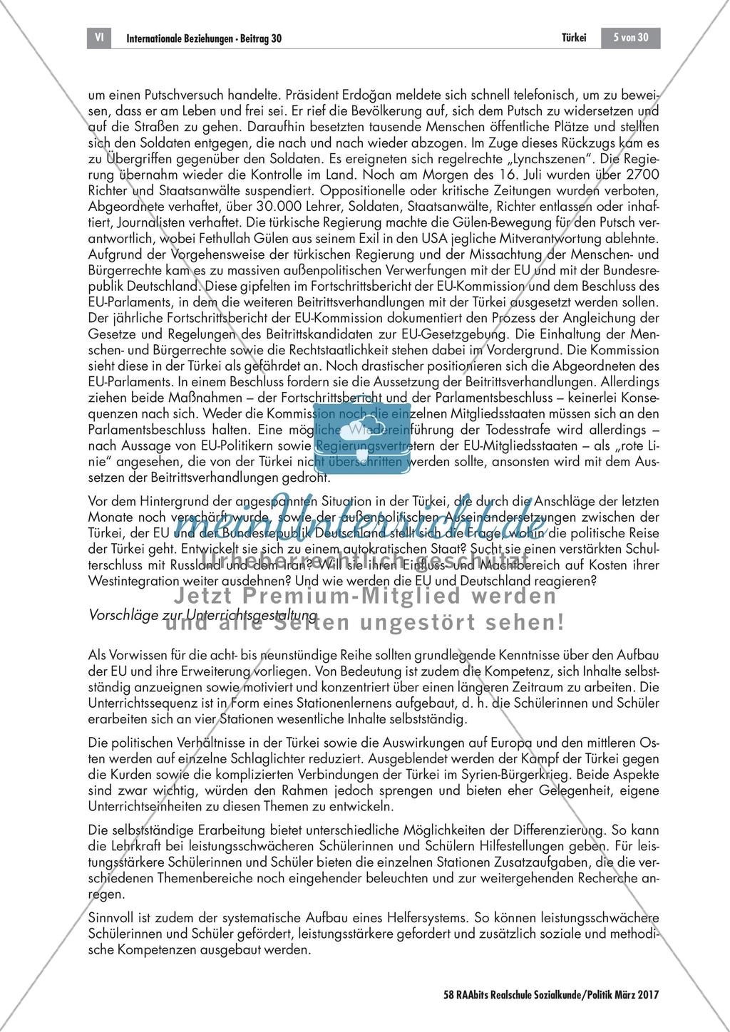Entwicklung der Türkei: Vor und nach dem Putschversuch Preview 5
