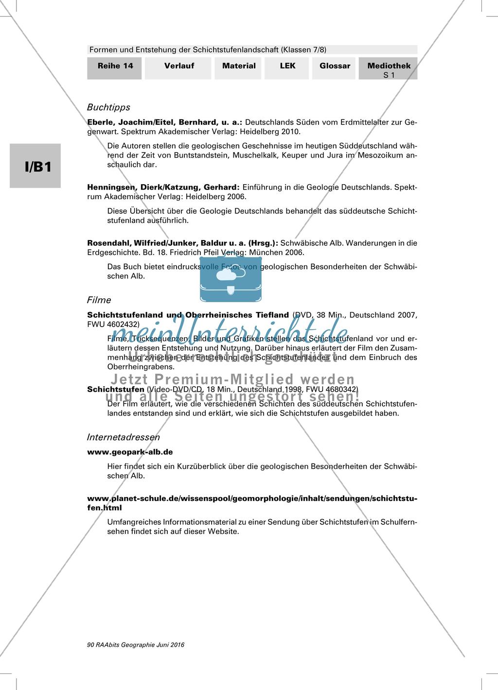 Formen und Entstehung der Schichtstufenlandschaft Preview 19