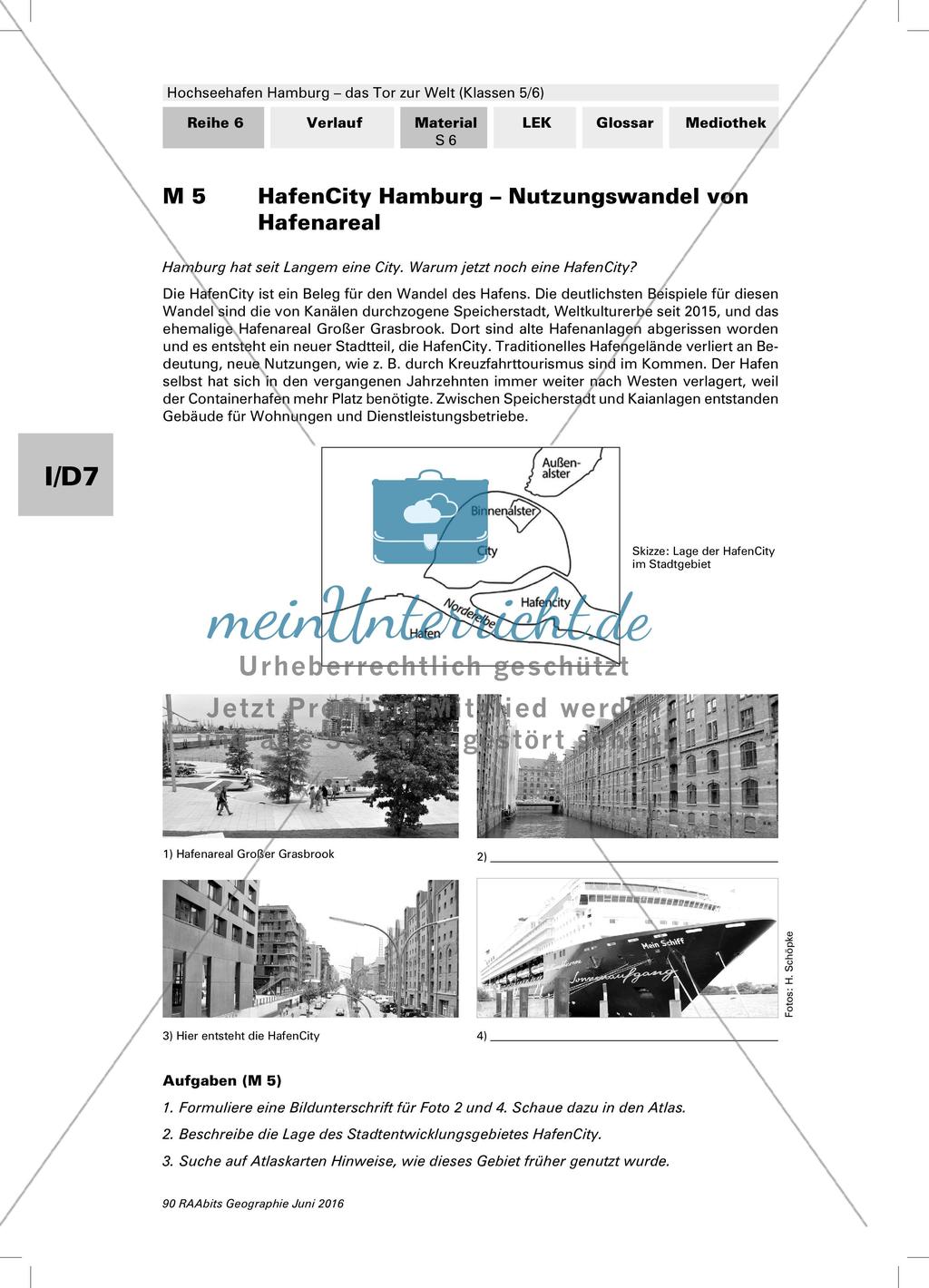 Hochseehafen Hamburg – Struktur des Hafengeländes Preview 2