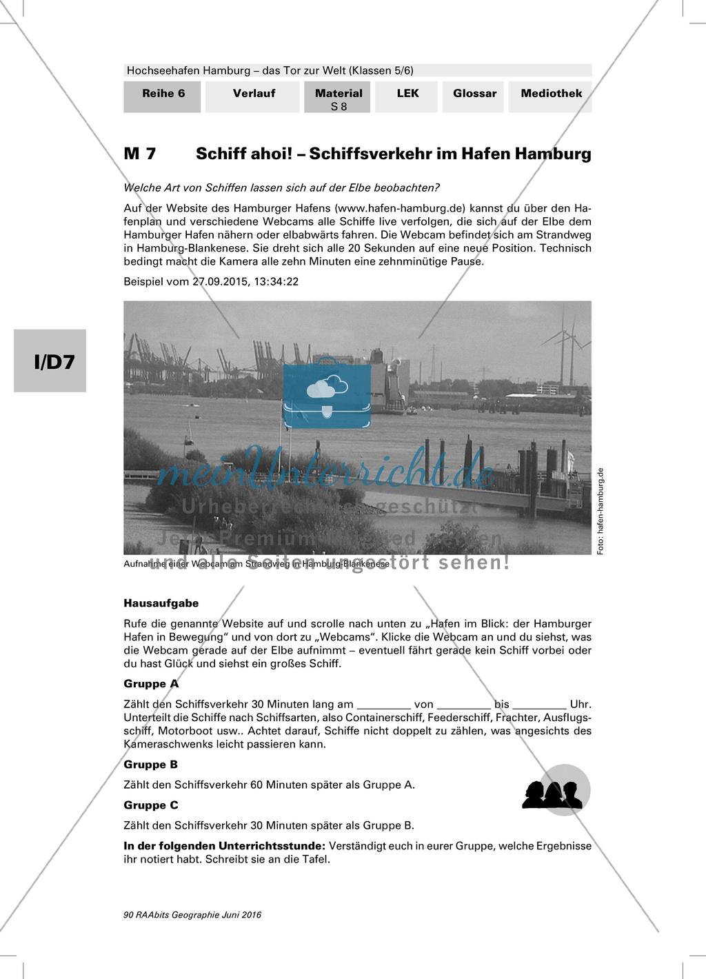 Hochseehafen Hamburg – Schifffahrt auf der Elbe Preview 2