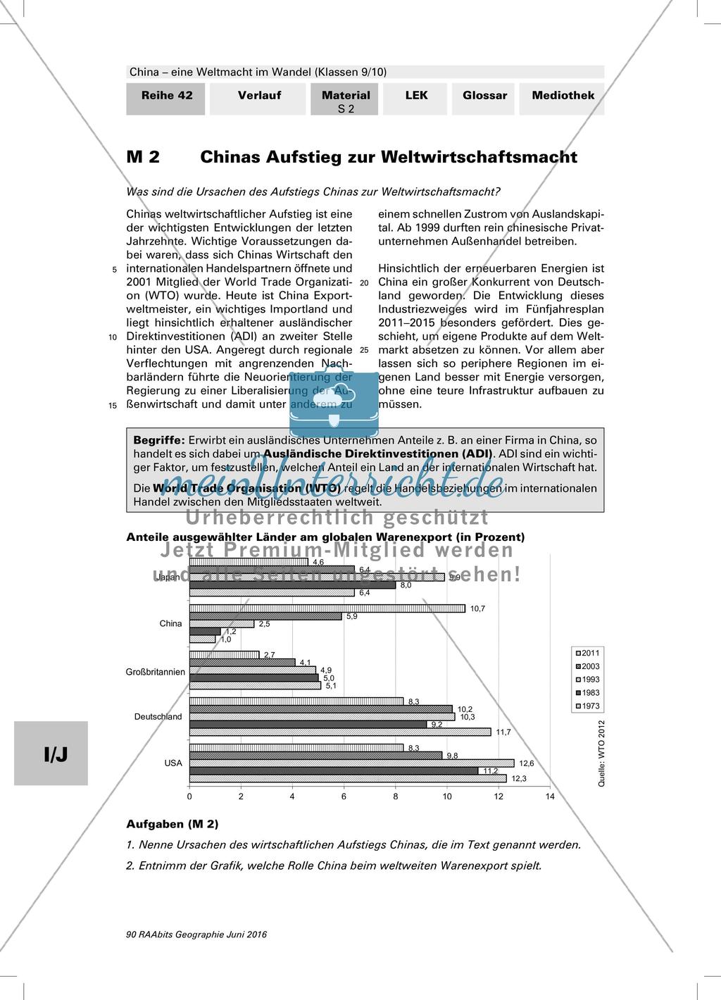 Weltmacht China – Wirtschaftsaufstieg Preview 2