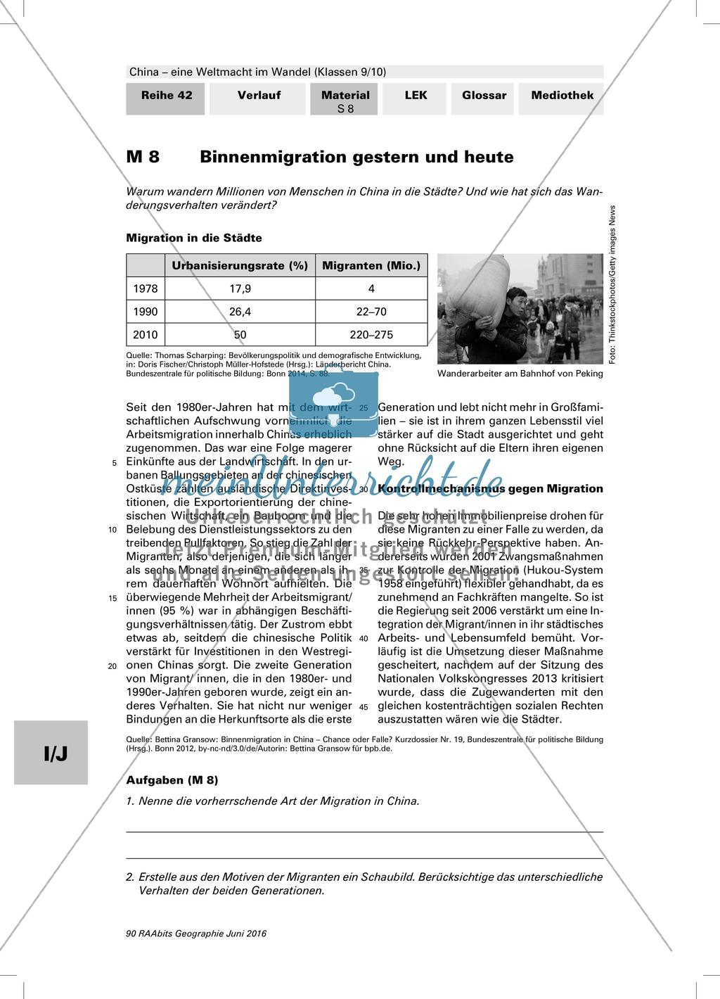 Weltmacht China – Migration Preview 2