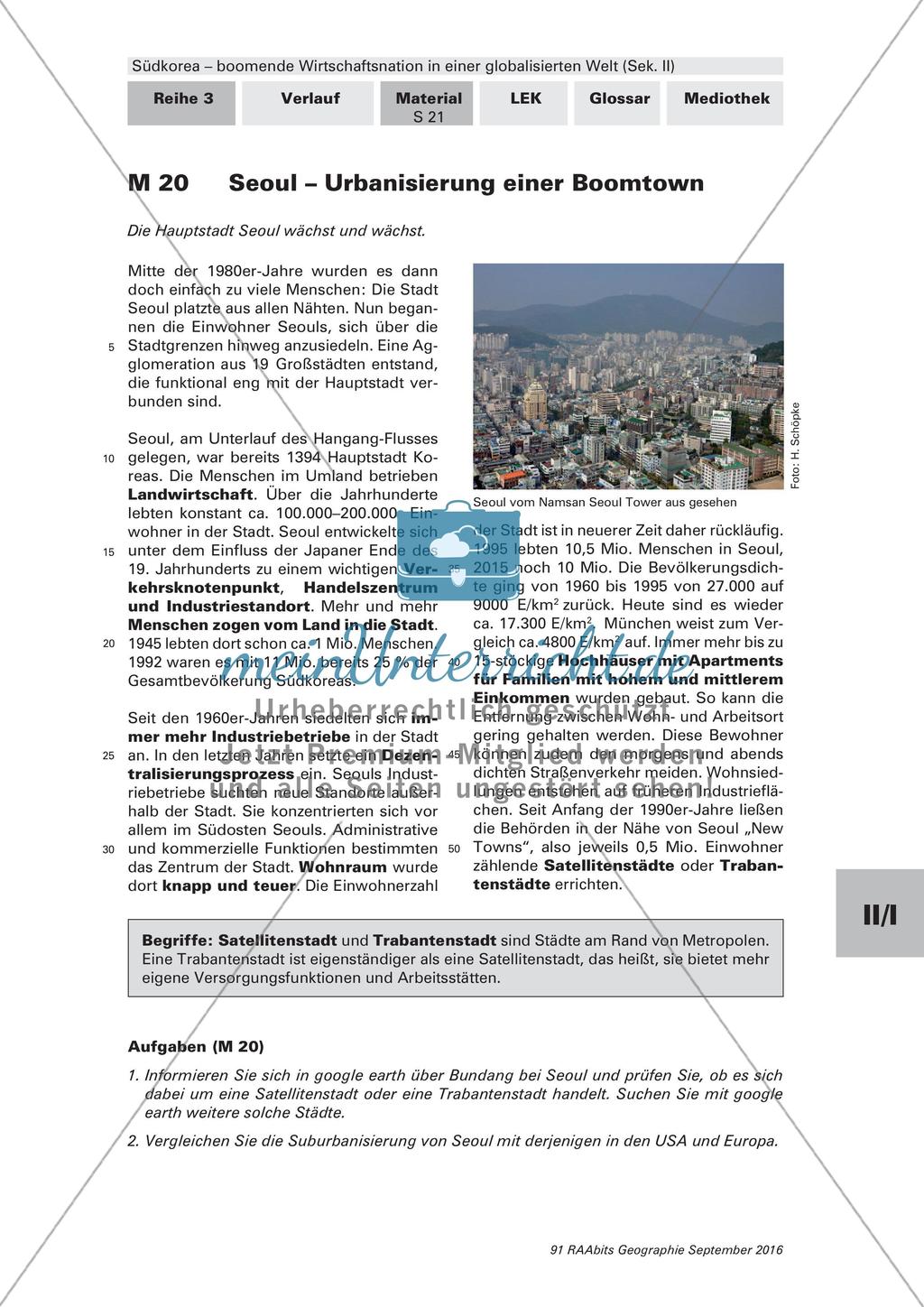 Wirtschaftsnation Südkorea: Strukturmerkmale Preview 2