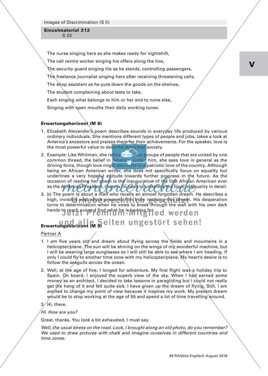 Lyrik zum Thema Diskriminierung in den USA Preview 23