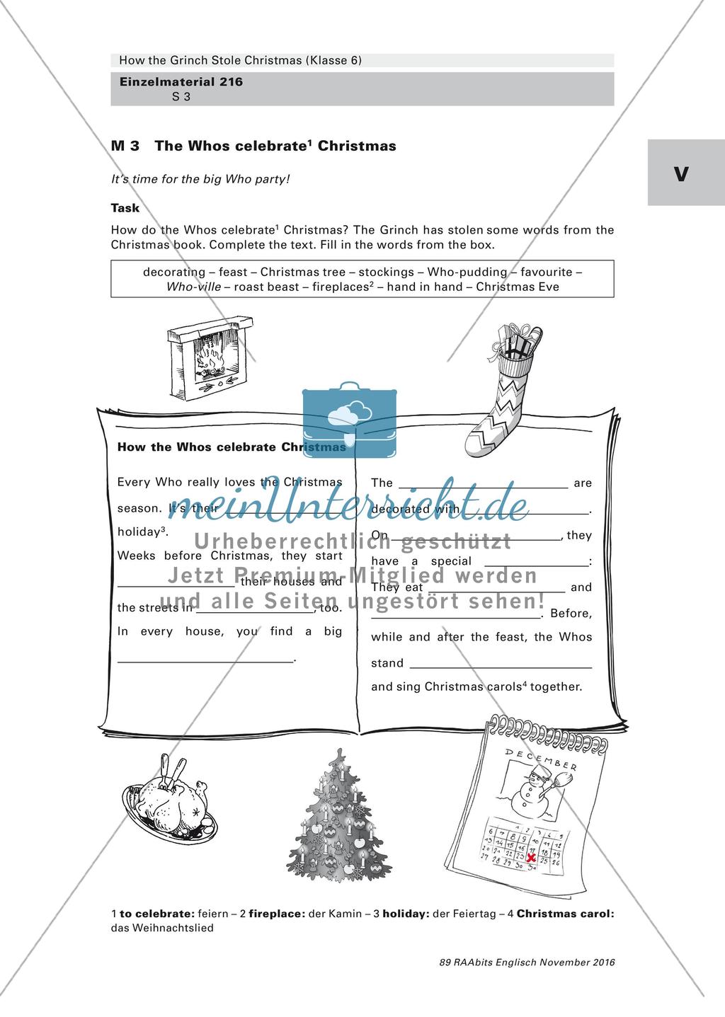 How the Grinch Stole Christmas - Analyse eines amerikanischen Klassikers in Film- und Textform Preview 3